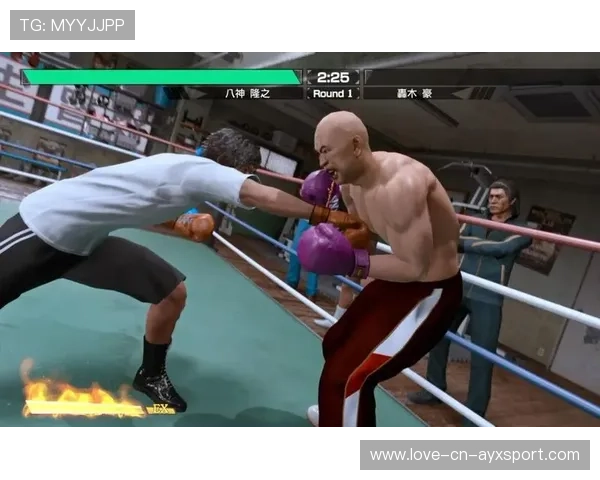 拳击重量级对轰震动全场